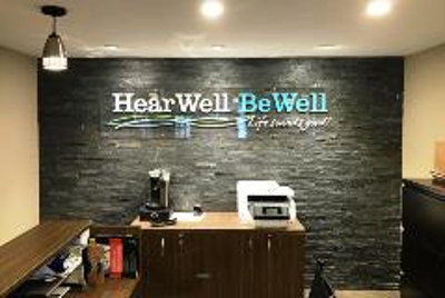 Hear well Be well sign decal Photo