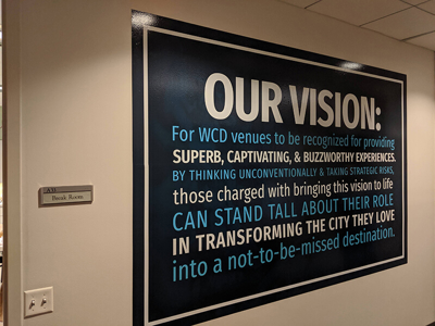 Our vision wall Photo