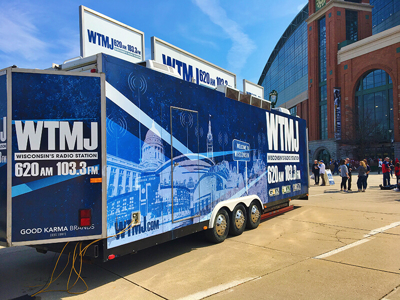 WTMJ truck with graphics Photo