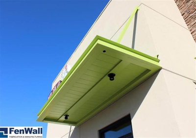 FenWall Atlantis gutter canopy Photo