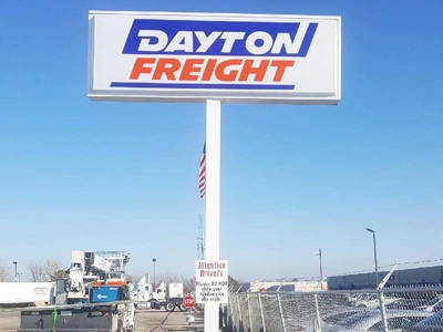 Dayton Freight Signage Photo