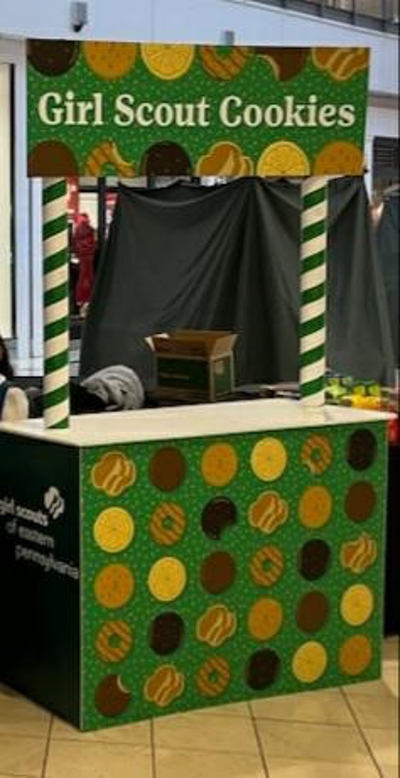 Girl Scout cookie Booth Signage Photo