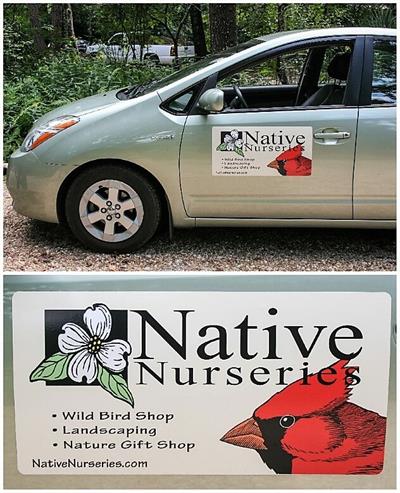 Native Nursery Vehicle Magnets Photo