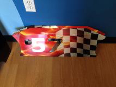 Car parts with graphics Photo