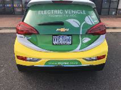 Electric vehicle powered by rec Photo