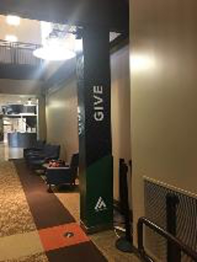 Column wrap with graphics Photo