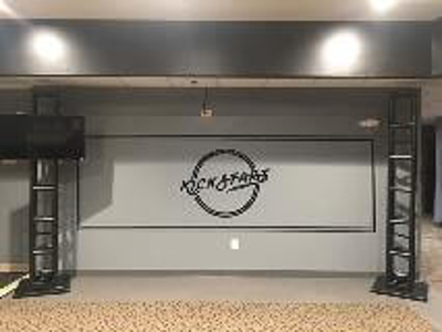 Kickstart word on the wall Photo