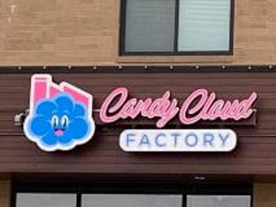 Candy Cloud channel sign Photo