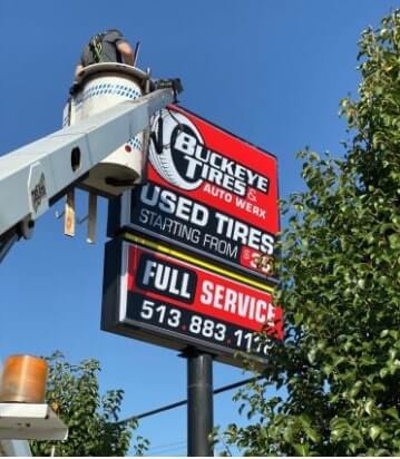Buckeye tires signage  Photo