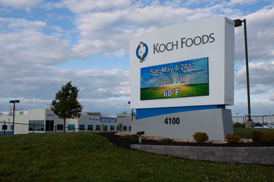 Koch Foods main sign Photo