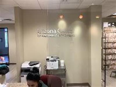 Arizona center dimensional sign Photo