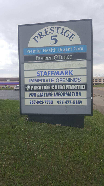 Prestige 5 Wayfind Signs Photo