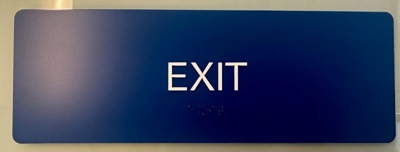 ada signage Photo