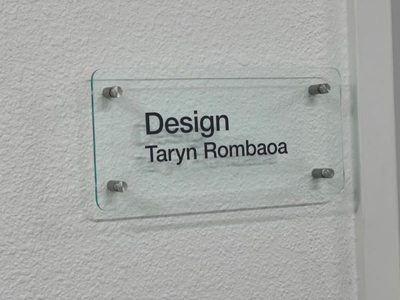 acrylic sign Photo