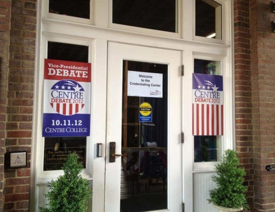 Centre College signage Photo