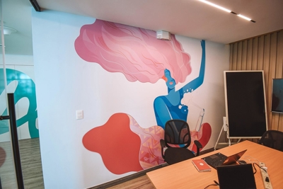 Interior Wall Mural  Photo