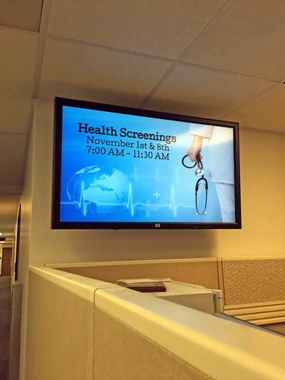 Medical Digital Signage Photo