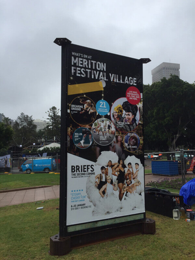 Meriton Festival Village Signage Photo