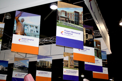 KentuckyOne hanging banners Photo