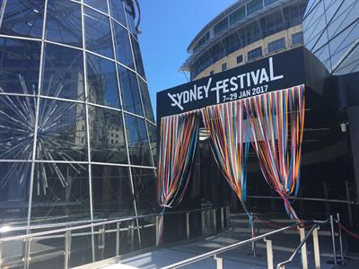 Sydney Festival Sign Photo