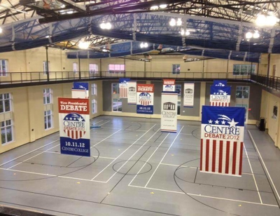 Centre Debate signage Photo