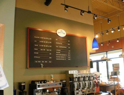 Menu board signage Photo