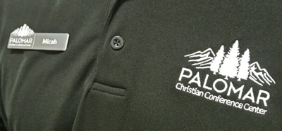 Palomar shirts and name tags Photo