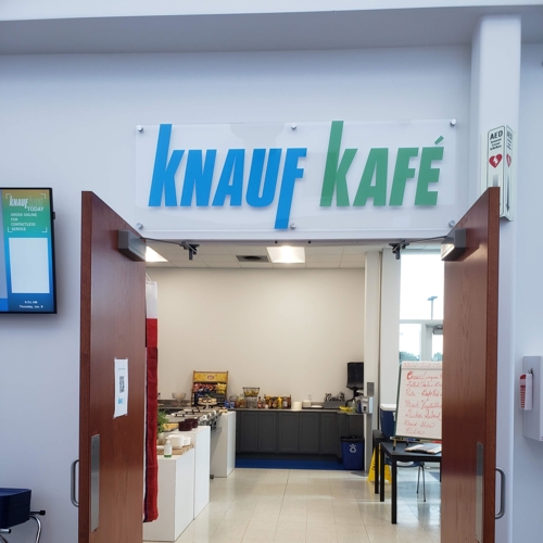 Knauf Kafe Wall Graphic