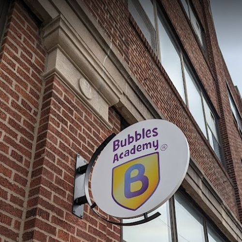 Bubbles Academy Exterior Signage