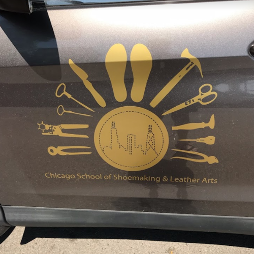 Chicago School of Shoemaking and Leather Arts Vehicle Graphic