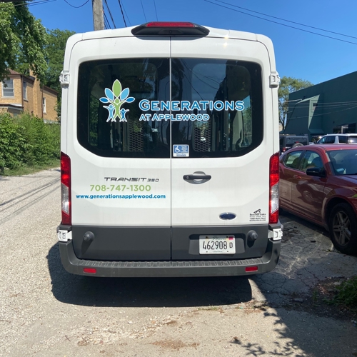 Generations at Applewood Van Graphic