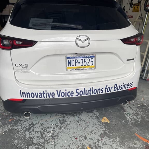 Innovative Voice Solutions Vehicle Graphic