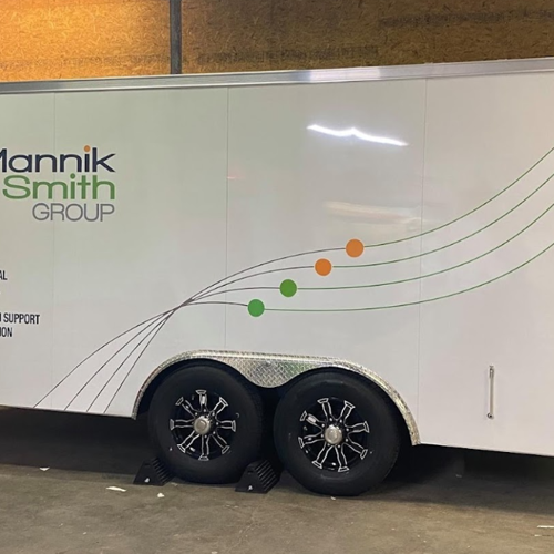 Mannik Smith Group Trailer Graphics