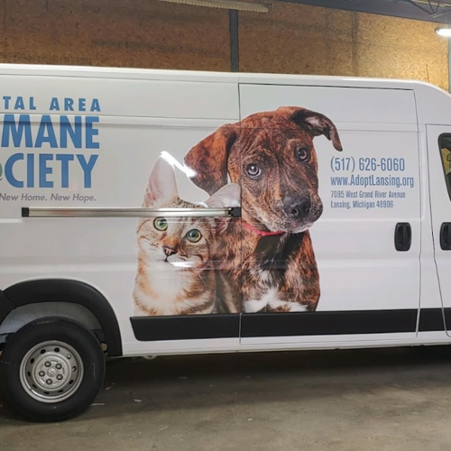 Humane Society Van Wrap