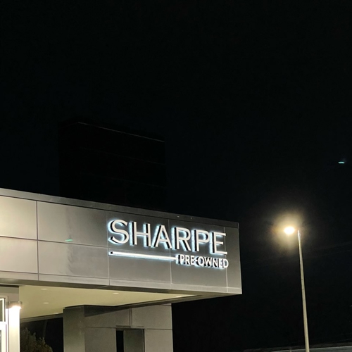 Channel Letters for Sharpe