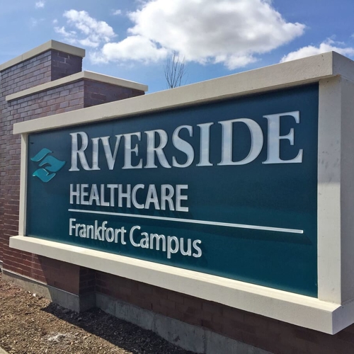 Hospital Monument Sign