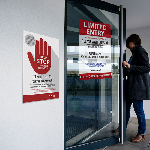 Limited Entry Door Decal