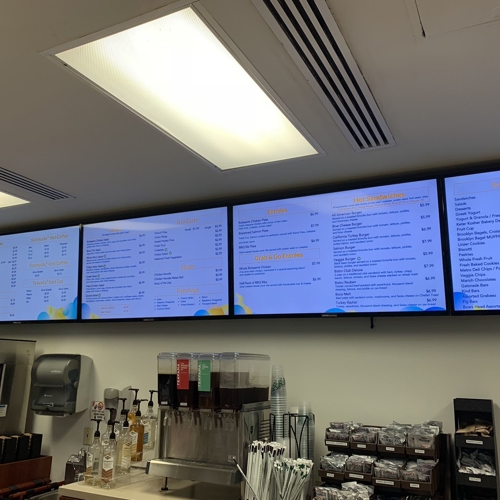 Hospital Digital Menu Board