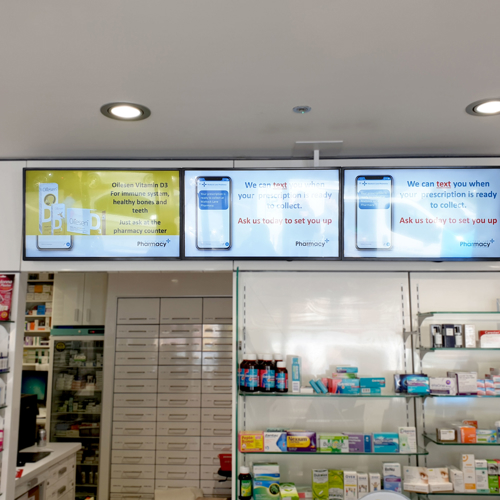 Pharmacy Digital Board