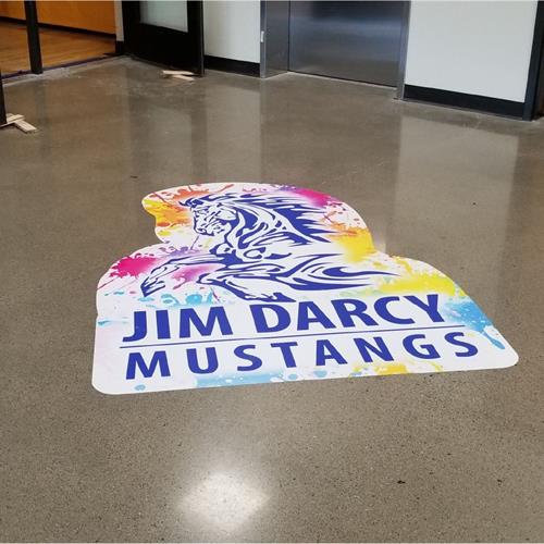 Custom Vinyl Floor Decals