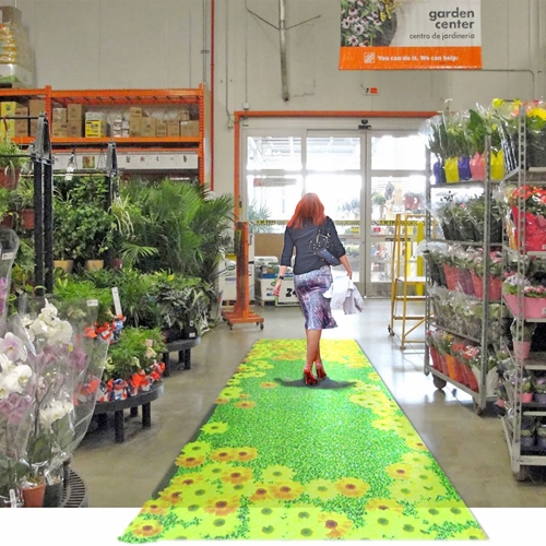 Interactive Floor Projection