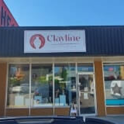 Clawline building signage