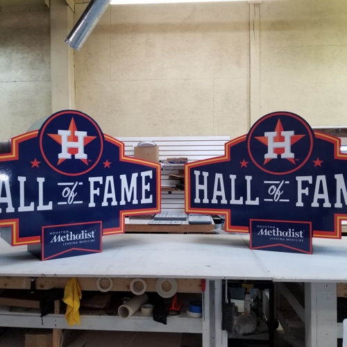 Hall of Fame Sign