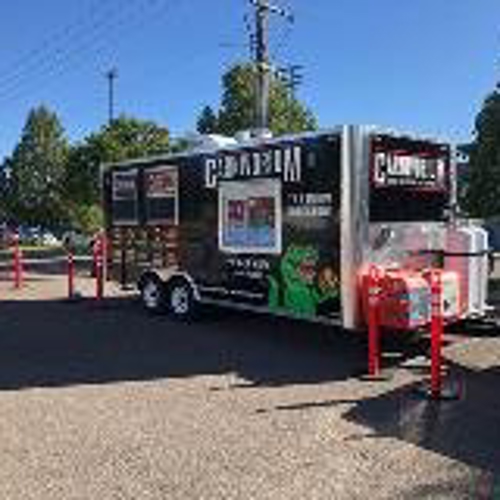Carnivorium truck on display