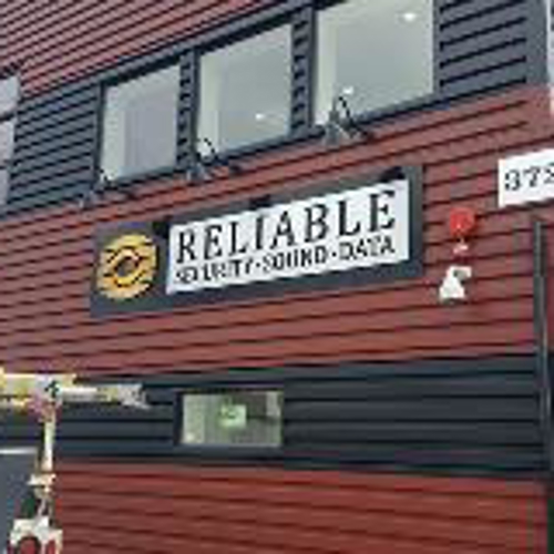 Reliable Custom sign on the red establishment