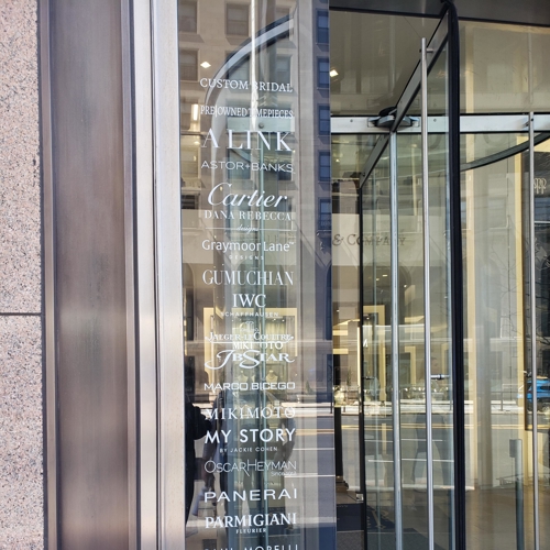 Multiple Shops Signage
