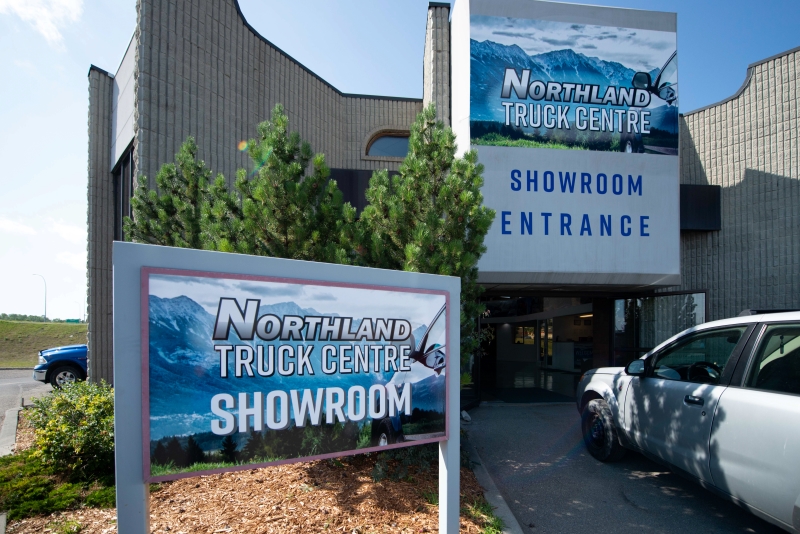 Northland Truck Centre Showroom Signs