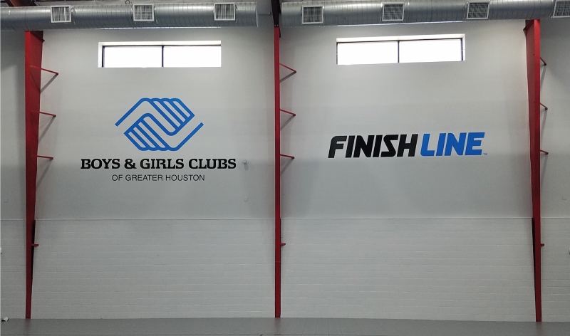 Boys and Girls Club Wall Sign