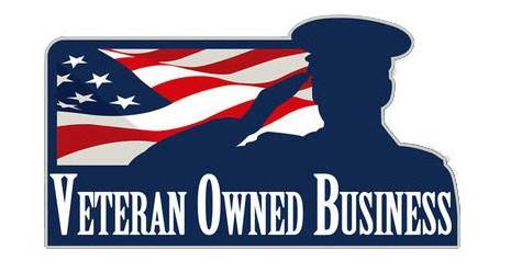 veteran and flag logo