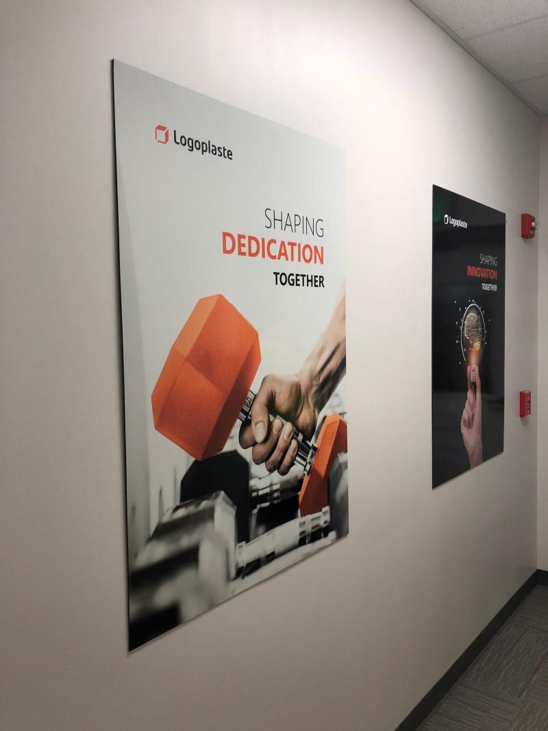 Logoplaste Custom Signage